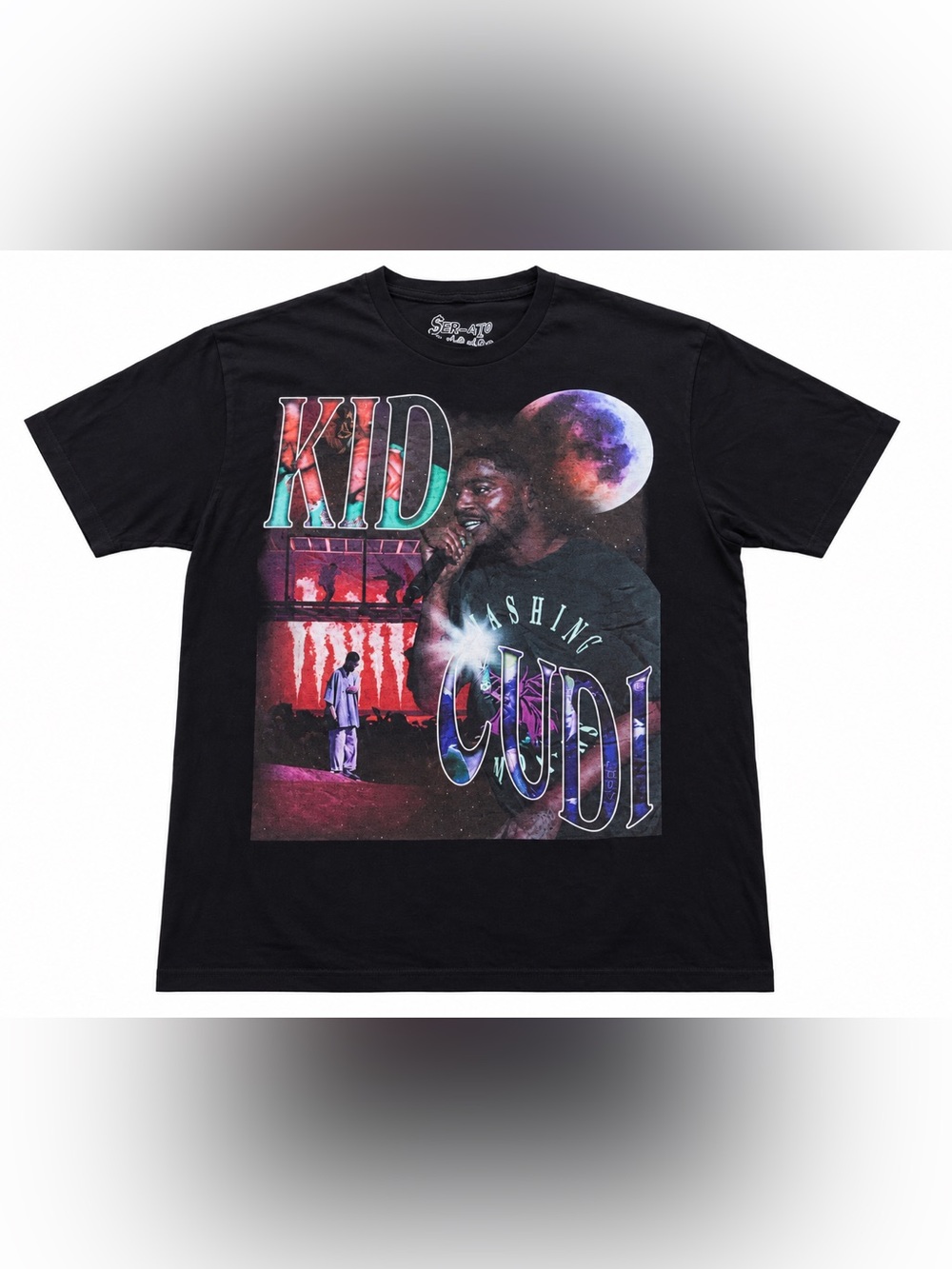 Kid Cudi Black Graphic Tee - Official Band Shirt